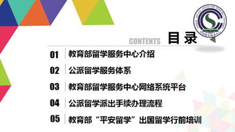 公派留學人員派出手續辦理流程及留學服務手續代辦服務